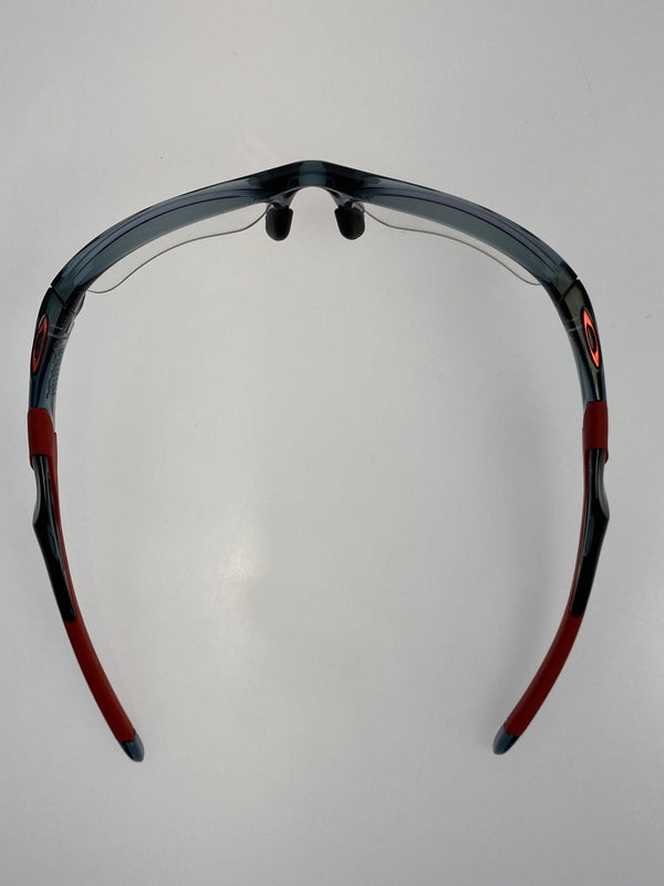 【中古品】【メンズ】 OAKLEY オークリー 9153-11 HALF JACKET2.0 SUNGLASSES サングラス アイウェア 203-260711-AS-55-min サイズ：62□15-133 カラー：ブルー/レッド 万代Net店