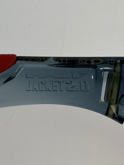 【中古品】【メンズ】 OAKLEY オークリー 9153-11 HALF JACKET2.0 SUNGLASSES サングラス アイウェア 203-260711-AS-55-min サイズ：62□15-133 カラー：ブルー/レッド 万代Net店