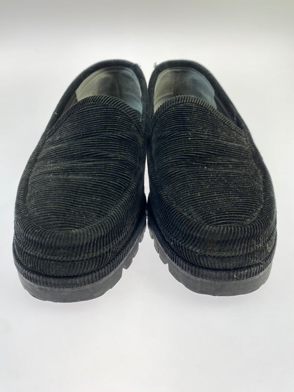 【中古品】【メンズ】 BLOHM ブローム CORDUROY LOAFER コーデュロイ ローファー 靴 165-260707-jt-21-min サイズ：26 1/2 カラー：ブラック 万代Net店