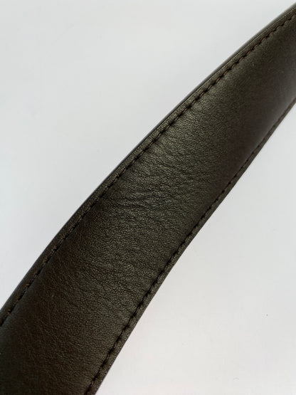 【中古品】【レディース】 LOUIS VUITTON ルイ・ヴィトン M6944V ダミエ サンチュール LV パリ ベルト 小物 179-260711-AS-52-min サイズ：85/34 カラー：ブラウン 万代Net店