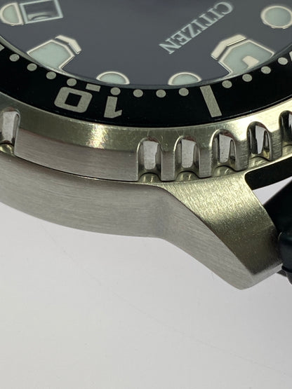 【中古品】【メンズ】 CITIZEN シチズン E168-S100623 ECO-DRIVE ソーラーアナログ 腕時計 197-260711-AS-50-min カラー：シルバー/ブラック 万代Net店