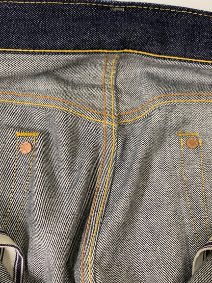 【中古品】【メンズ】 LEVI'S VINTAGE CLOTHING リーバイスビンテージクロージング S501XX 44MODEL 大戦モデル デニムパンツ PC9-44501-0072 156-260710-em-14-min サイズ：W36×L34 カラー：インディゴブルー 万代Net店