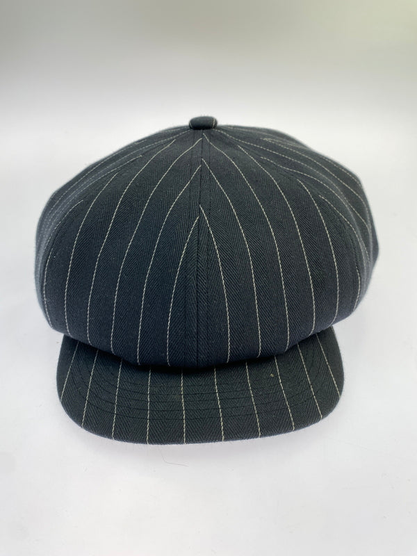 【中古品】【メンズ】 WESTRIDE ウエストライド ヒッコリーキャスケット 帽子 185-260711-AS-65-min サイズ：M カラー：ネイビー 万代Net店
