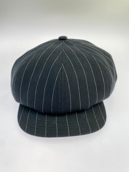 【中古品】【メンズ】 WESTRIDE ウエストライド ヒッコリーキャスケット 帽子 185-260711-AS-65-min サイズ：M カラー：ネイビー 万代Net店