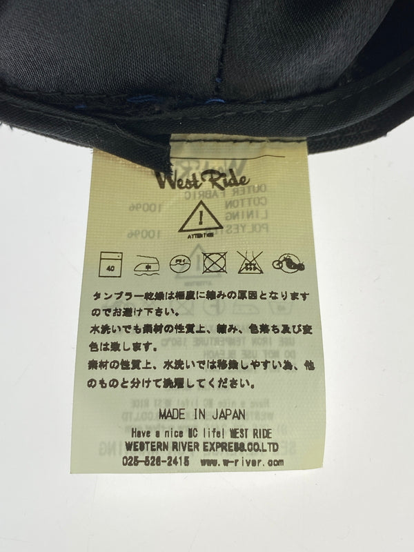 【中古品】【メンズ】 WESTRIDE ウエストライド ヒッコリーキャスケット 帽子 185-260711-AS-65-min サイズ：M カラー：ネイビー 万代Net店