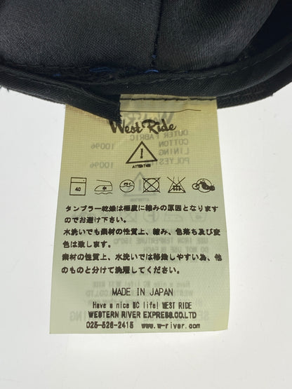 【中古品】【メンズ】 WESTRIDE ウエストライド ヒッコリーキャスケット 帽子 185-260711-AS-65-min サイズ：M カラー：ネイビー 万代Net店