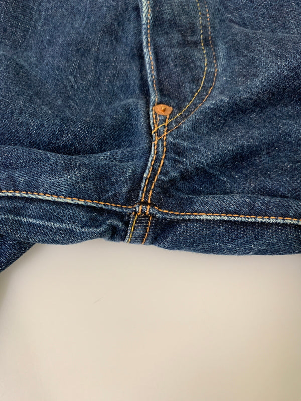 【中古品】【メンズ】 EVISUエヴィス レッドカモメ デニムパンツ NO.2 2001 デニムパンツ メンズ ボトムス ジーンズ ジーパン 156-260710-em-12-min サイズ：30×35 カラー：インディゴブルー 万代Net店