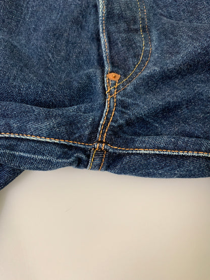 【中古品】【メンズ】 EVISUエヴィス レッドカモメ デニムパンツ NO.2 2001 デニムパンツ メンズ ボトムス ジーンズ ジーパン 156-260710-em-12-min サイズ：30×35 カラー：インディゴブルー 万代Net店