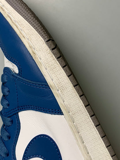【中古品】【メンズ】 NIKE ナイキ AIR JORDAN 1 RETRO HIGH OG TRUE BLUE エアジョーダン 1 レトロ ハイ OG トゥルーブルー DZ5485-410 メンズ スニーカー 靴 シューズ 160-260709-hu-12-min サイズ：27ｃｍ US9 カラー：ブルー系/ホワイト 万代Net店