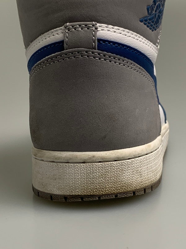 【中古品】【メンズ】 NIKE ナイキ AIR JORDAN 1 RETRO HIGH OG TRUE BLUE エアジョーダン 1 レトロ ハイ OG トゥルーブルー DZ5485-410 メンズ スニーカー 靴 シューズ 160-260709-hu-12-min サイズ：27ｃｍ US9 カラー：ブルー系/ホワイト 万代Net店