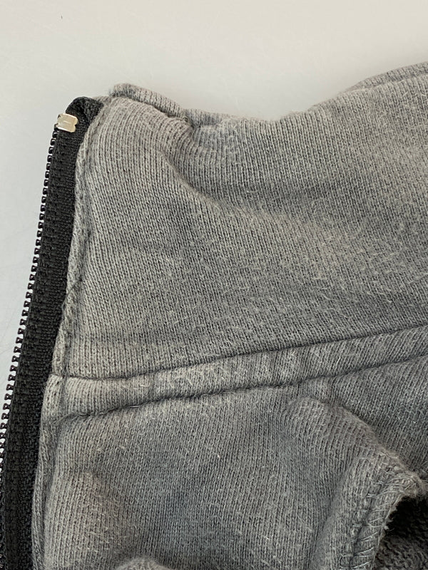 【中古品】【メンズ】 HARLEY-DAVIDSON ハーレーダビッドソン LS HALF ZIP SWEAT SHIRT ロングスリーブ ハーフ ジップ スウェット シャツ トレーナー 長袖 146-260724-hu-11-min サイズ：XL カラー：グレー 万代Net店