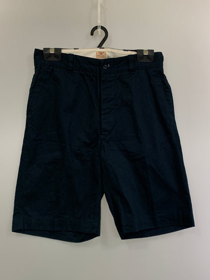 【中古品】【メンズ】 SUGAR CANE シュガーケーン BUTTON UP HALF PANTS ハーフパンツ ボトムス 156-260711-AS-20-min サイズ：W32 カラー：ネイビー 万代Net店