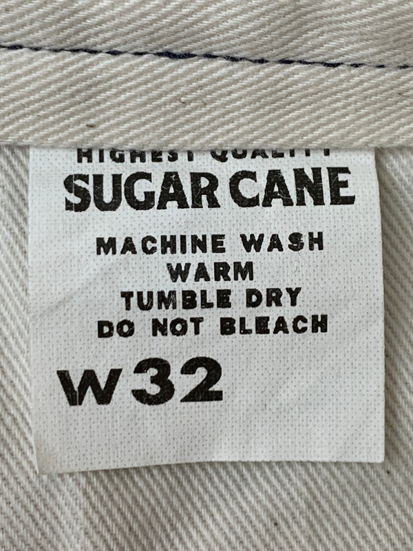 【中古品】【メンズ】 SUGAR CANE シュガーケーン BUTTON UP HALF PANTS ハーフパンツ ボトムス 156-260711-AS-20-min サイズ：W32 カラー：ネイビー 万代Net店