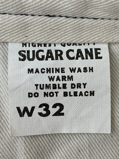 【中古品】【メンズ】 SUGAR CANE シュガーケーン BUTTON UP HALF PANTS ハーフパンツ ボトムス 156-260711-AS-20-min サイズ：W32 カラー：ネイビー 万代Net店