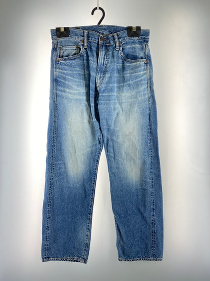 【中古品】【メンズ】 BIG JOHN ビッグジョン 60S 復刻 CLASSIC STRAIGHT DENIM PANTS M102SL クラシック ストレート デニムパンツ ヴィンテージ ジーンズ 60年代 156-260710-em-45-min サイズ：31 カラー：インディゴブルー 万代Net店