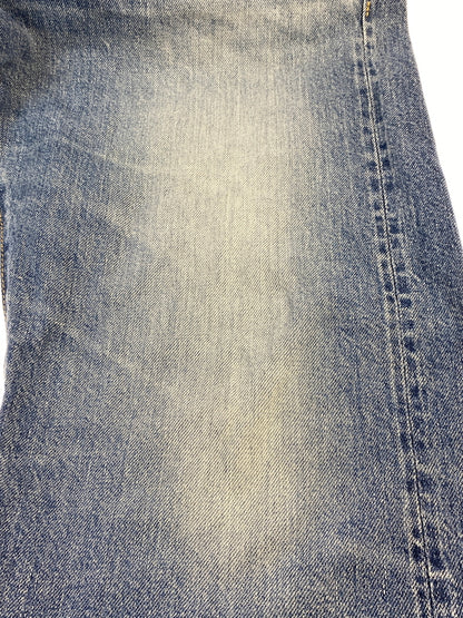 【中古品】【メンズ】 BIG JOHN ビッグジョン 60S 復刻 CLASSIC STRAIGHT DENIM PANTS M102SL クラシック ストレート デニムパンツ ヴィンテージ ジーンズ 60年代 156-260710-em-45-min サイズ：31 カラー：インディゴブルー 万代Net店