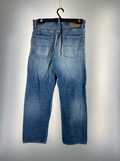 【中古品】【メンズ】 BIG JOHN ビッグジョン 60S 復刻 CLASSIC STRAIGHT DENIM PANTS M102SL クラシック ストレート デニムパンツ ヴィンテージ ジーンズ 60年代 156-260710-em-45-min サイズ：31 カラー：インディゴブルー 万代Net店