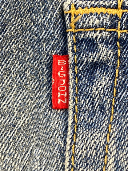 【中古品】【メンズ】 BIG JOHN ビッグジョン 60S 復刻 CLASSIC STRAIGHT DENIM PANTS M102SL クラシック ストレート デニムパンツ ヴィンテージ ジーンズ 60年代 156-260710-em-45-min サイズ：31 カラー：インディゴブルー 万代Net店