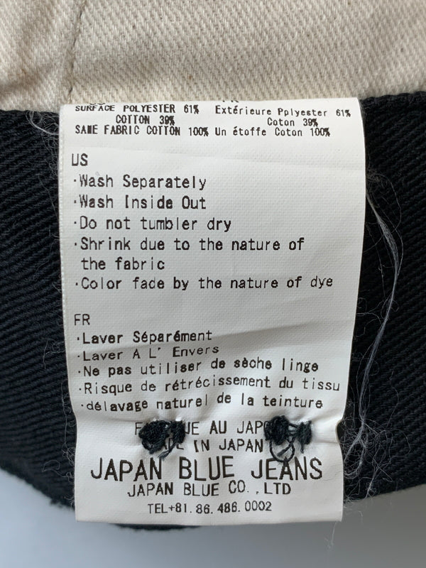 【中古品】【メンズ】 JAPAN BLUE JEANS ジャパンブルージーンズ JP1020M24 THE WORK PANTS ワークパンツ ボトムス 156-260711-AS-27-min サイズ：M カラー：ブラック 万代Net店