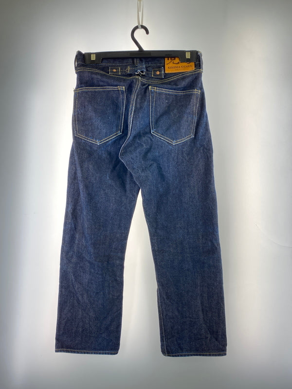【中古品】【メンズ】 KOJIMA GENES 児島ジーンズ シンチバック デニムパンツ メンズ ボトムス ジーンズ ジーパン 156-260710-em-44-min サイズ：30 カラー：インディゴブルー 万代Net店