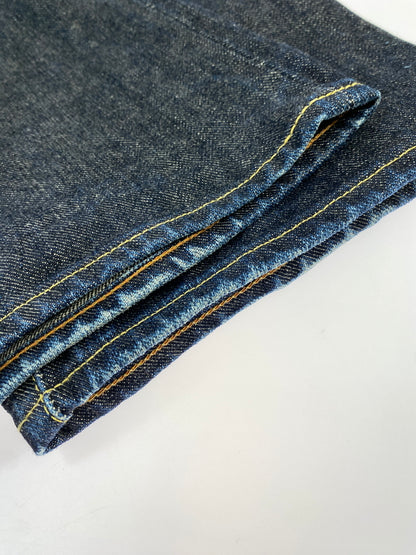 【中古品】【メンズ】 KOJIMA GENES 児島ジーンズ シンチバック デニムパンツ メンズ ボトムス ジーンズ ジーパン 156-260710-em-44-min サイズ：30 カラー：インディゴブルー 万代Net店