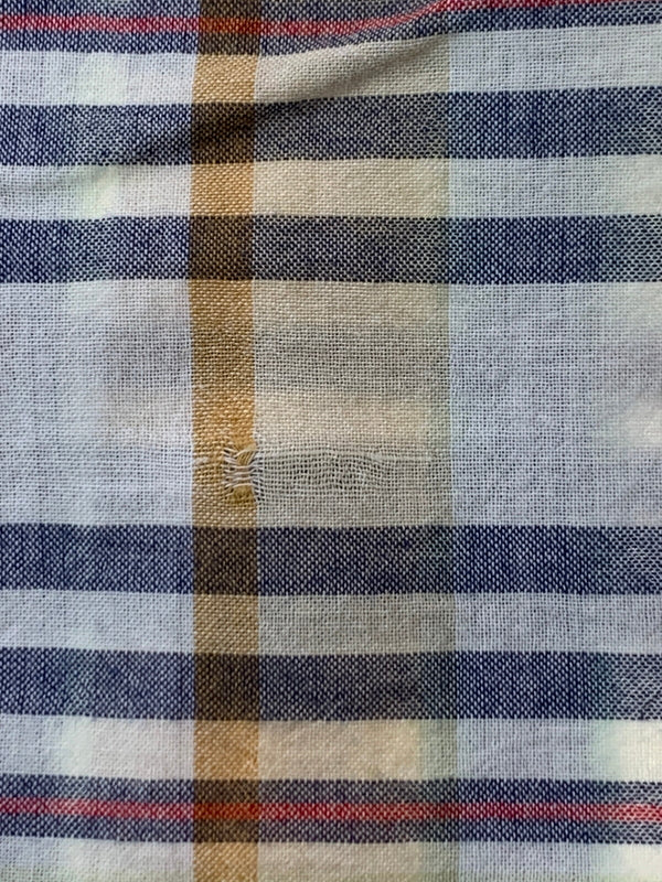 【中古品】【メンズ】 SUGAR CANE シュガーケーン MADRAS CHECK OPEN マドラス チェック オープン SC39123 メンズ チェックシャツ 半袖 ショートスリーブ 145-260709-hu-13-min サイズ：S カラー：イエロー/ネイビー/グリーン（チェック） 万代Net店