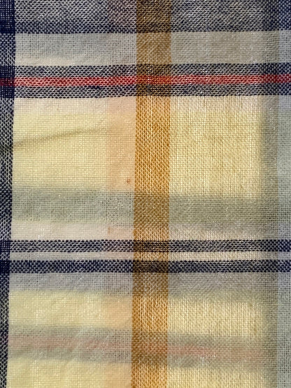 【中古品】【メンズ】 SUGAR CANE シュガーケーン MADRAS CHECK OPEN マドラス チェック オープン SC39123 メンズ チェックシャツ 半袖 ショートスリーブ 145-260709-hu-13-min サイズ：S カラー：イエロー/ネイビー/グリーン（チェック） 万代Net店