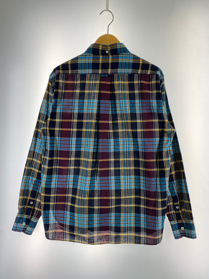 【中古品】【メンズ】 SUGAR CANE シュガーケーン INDIA MADRAS CHECK BUTTON DOWN SHIRT SC29513 インディア マドラス チェック ボタンダウン シャツ メンズ トップス 145-260710-em-38-min サイズ：M カラー：マルチカラー 万代Net店
