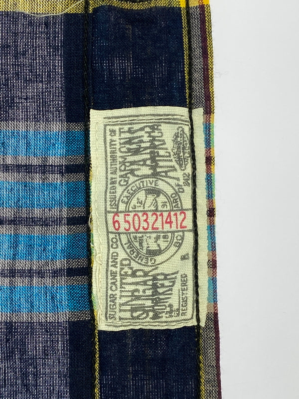 【中古品】【メンズ】 SUGAR CANE シュガーケーン INDIA MADRAS CHECK BUTTON DOWN SHIRT SC29513 インディア マドラス チェック ボタンダウン シャツ メンズ トップス 145-260710-em-38-min サイズ：M カラー：マルチカラー 万代Net店