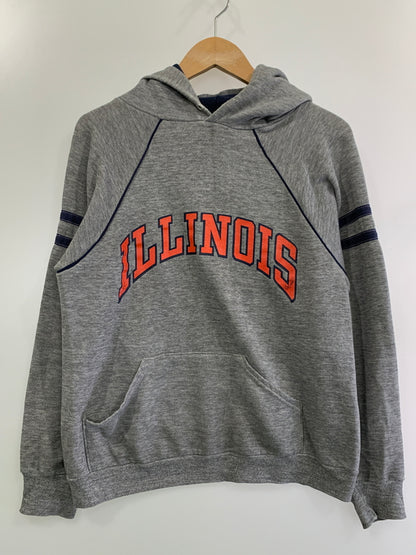【中古品】【メンズ】 VELVA SHEEN ベルバシーン 70-80S ILLINOIS HOODIE 70年代 80年代 イリノイ フーディ メンズ ヴィンテージ パーカー 146-260709-hu-04-min サイズ：M カラー：グレー 万代Net店