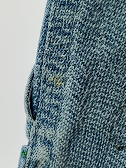 【中古品】【メンズ】 LEVI'S リーバイス USA製 OVERALL アメリカ製 オーバーオール メンズ デニム 157-260709-hu-21-min サイズ：30 カラー：ライトインディゴ 万代Net店