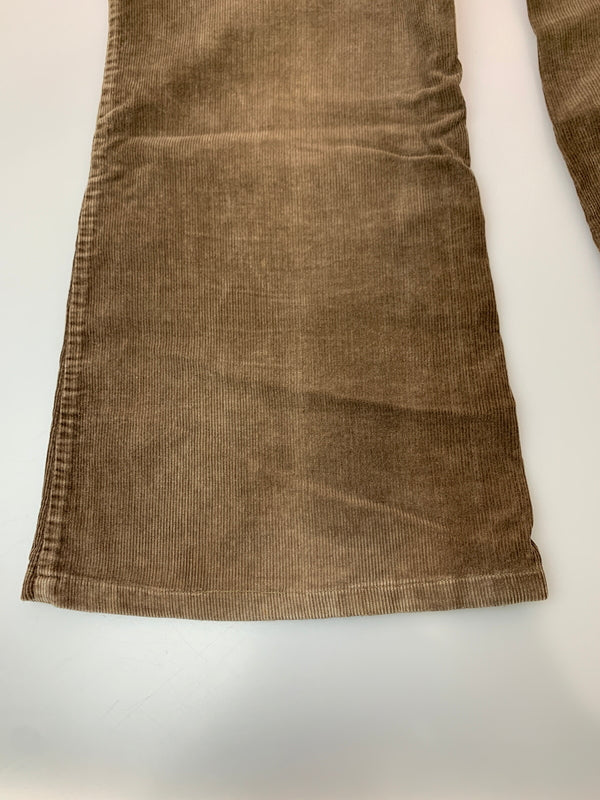 【現状渡し品】【メンズ】 WRANGLER ラングラー 70S CORDUROY PANTS コーデュロイパンツ ボトムス フレアパンツ ヴィンテージ 157-260711-AS-28-min サイズ：18 カラー：ブラウン 万代Net店