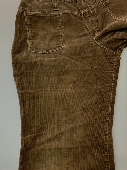 【現状渡し品】【メンズ】 WRANGLER ラングラー 70S CORDUROY PANTS コーデュロイパンツ ボトムス フレアパンツ ヴィンテージ 157-260711-AS-28-min サイズ：18 カラー：ブラウン 万代Net店