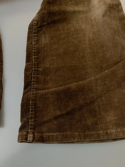【現状渡し品】【メンズ】 WRANGLER ラングラー 70S CORDUROY PANTS コーデュロイパンツ ボトムス フレアパンツ ヴィンテージ 157-260711-AS-28-min サイズ：18 カラー：ブラウン 万代Net店