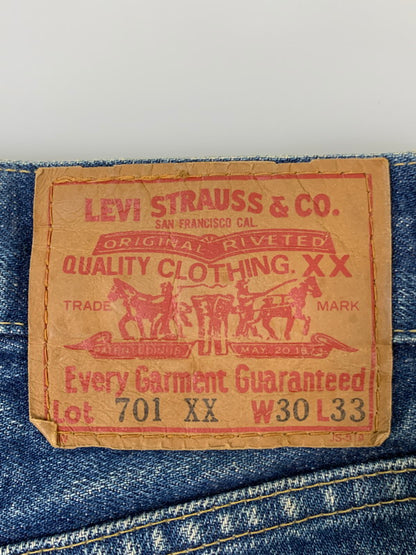 【中古品】【メンズ】 LEVI'S リーバイス 日本製 701XX DENIM PANTS デニムパンツ メンズ ボトムス ジーンズ 157-260710-em-61-min サイズ：W30×L33 カラー：インディゴブルー 万代Net店
