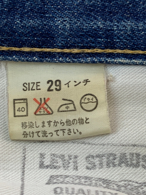 【中古品】【メンズ】 LEVI'S リーバイス 日本製 701XX DENIM PANTS デニム パンツ メンズ ボトムス ジーパン 157-260709-hu-20-min サイズ：W29 L33 カラー：ブルーインディゴ 万代Net店