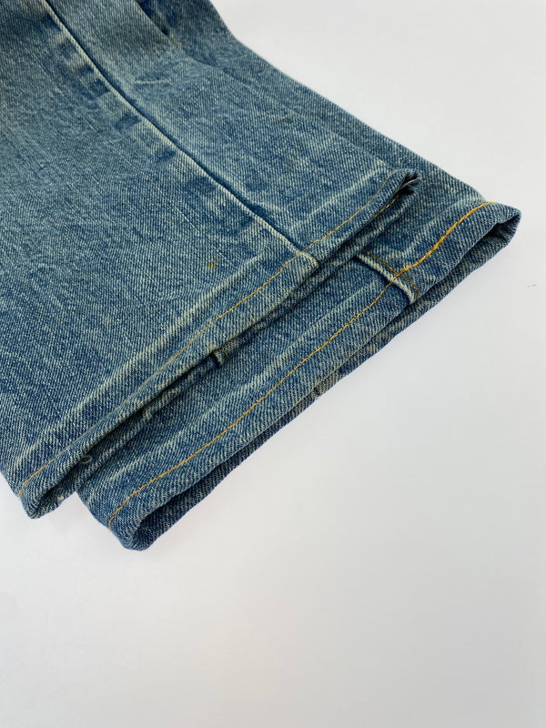 【中古品】【メンズ】 LEVI'S リーバイス 70-80S 66後期 501 DENIM PANTS 70年代 80年代 501 デニムパンツ メンズ ボトムス ジーンズ ジーパン ヴィンテージ 157-260710-em-47-min サイズ：W30×L36 カラー：インディゴブルー 万代Net店