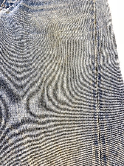【中古品】【メンズ】 LEVI'S リーバイス 70-80S 66後期 501 DENIM PANTS 70年代 80年代 501 デニムパンツ メンズ ボトムス ジーンズ ジーパン ヴィンテージ 157-260710-em-47-min サイズ：W30×L36 カラー：インディゴブルー 万代Net店