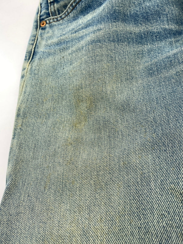 【中古品】【メンズ】 LEVI'S リーバイス 70-80S 66後期 501 DENIM PANTS 70年代 80年代 501 デニムパンツ メンズ ボトムス ジーンズ ジーパン ヴィンテージ 157-260710-em-47-min サイズ：W30×L36 カラー：インディゴブルー 万代Net店
