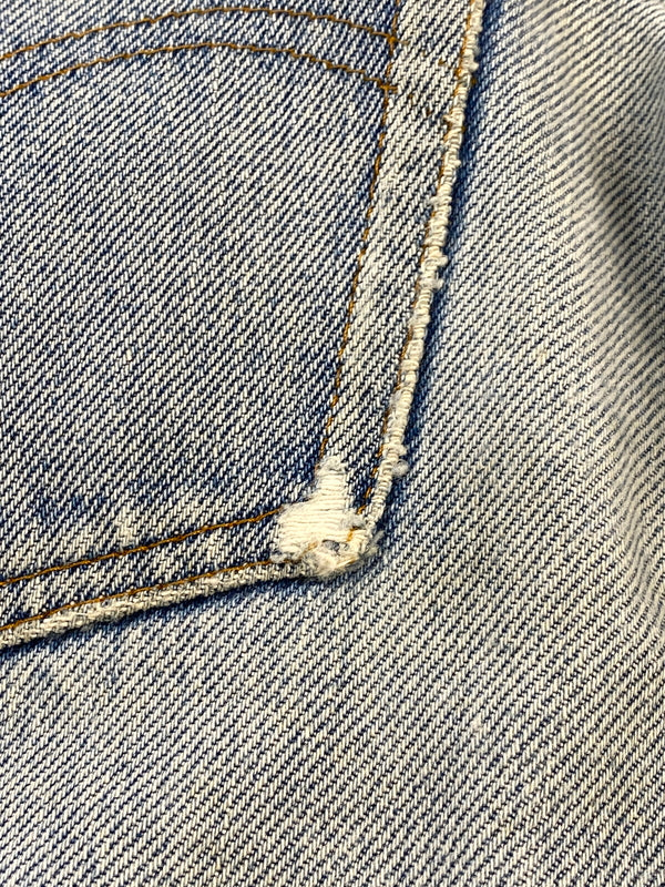 【中古品】【メンズ】 LEVI'S リーバイス 70-80S 66後期 501 DENIM PANTS 70年代 80年代 501 デニムパンツ メンズ ボトムス ジーンズ ジーパン ヴィンテージ 157-260710-em-47-min サイズ：W30×L36 カラー：インディゴブルー 万代Net店