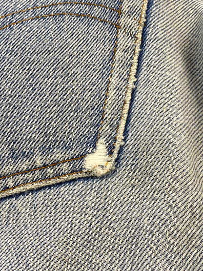 【中古品】【メンズ】 LEVI'S リーバイス 70-80S 66後期 501 DENIM PANTS 70年代 80年代 501 デニムパンツ メンズ ボトムス ジーンズ ジーパン ヴィンテージ 157-260710-em-47-min サイズ：W30×L36 カラー：インディゴブルー 万代Net店