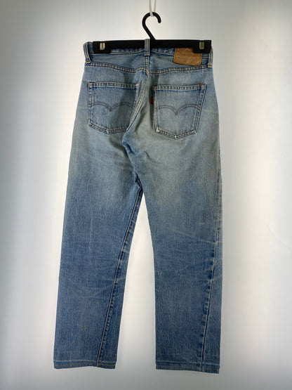 【中古品】【メンズ】 LEVI'S リーバイス 70-80S 66後期 501 DENIM PANTS 70年代 80年代 501 デニムパンツ メンズ ボトムス ジーンズ ジーパン ヴィンテージ 157-260710-em-47-min サイズ：W30×L36 カラー：インディゴブルー 万代Net店