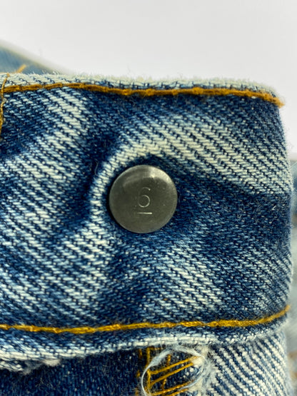 【中古品】【メンズ】 LEVI'S リーバイス 70-80S 66後期 501 DENIM PANTS 70年代 80年代 501 デニムパンツ メンズ ボトムス ジーンズ ジーパン ヴィンテージ 157-260710-em-47-min サイズ：W30×L36 カラー：インディゴブルー 万代Net店