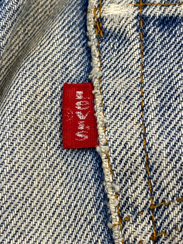 【中古品】【メンズ】 LEVI'S リーバイス 70-80S 66後期 501 DENIM PANTS 70年代 80年代 501 デニムパンツ メンズ ボトムス ジーンズ ジーパン ヴィンテージ 157-260710-em-47-min サイズ：W30×L36 カラー：インディゴブルー 万代Net店