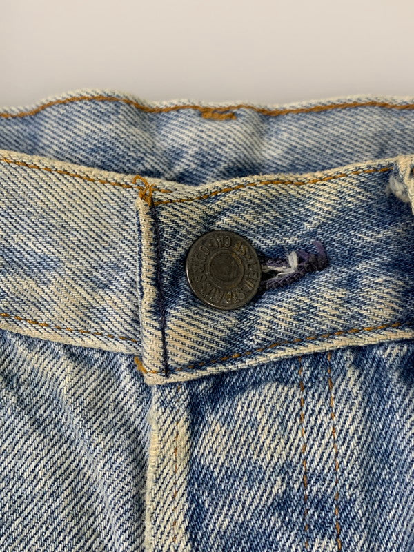【現状渡し品】【メンズ】 LEVI'S リーバイス 80-90S バレンシア製 501 DENIM PANTS 80年代 90年代 501 デニムパンツ メンズ ボトムス ヴィンテージ ジーンズ 157-260710-em-60-min サイズ：W31×L36or35 カラー：インディゴブルー 万代Net店