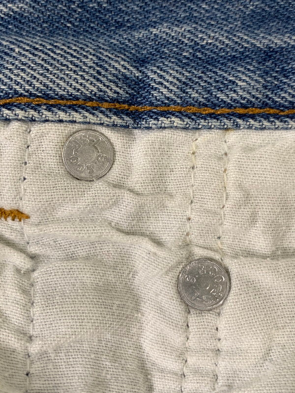 【現状渡し品】【メンズ】 LEVI'S リーバイス 80-90S バレンシア製 501 DENIM PANTS 80年代 90年代 501 デニムパンツ メンズ ボトムス ヴィンテージ ジーンズ 157-260710-em-60-min サイズ：W31×L36or35 カラー：インディゴブルー 万代Net店