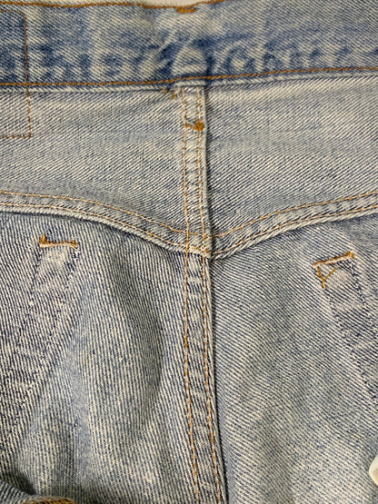【現状渡し品】【メンズ】 LEVI'S リーバイス 80-90S バレンシア製 501 DENIM PANTS 80年代 90年代 501 デニムパンツ メンズ ボトムス ヴィンテージ ジーンズ 157-260710-em-60-min サイズ：W31×L36or35 カラー：インディゴブルー 万代Net店