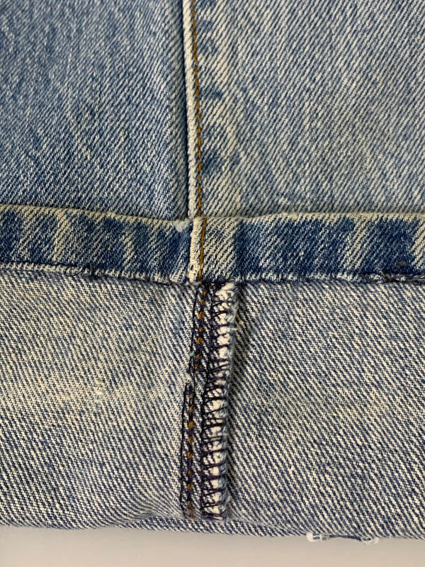 【現状渡し品】【メンズ】 LEVI'S リーバイス 80-90S バレンシア製 501 DENIM PANTS 80年代 90年代 501 デニムパンツ メンズ ボトムス ヴィンテージ ジーンズ 157-260710-em-60-min サイズ：W31×L36or35 カラー：インディゴブルー 万代Net店