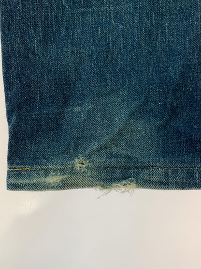 【中古品】【メンズ】 EVISU エヴィス EVISタブ DENIM PANTS エヴィス タブ デニム パンツ メンズ ボトムス ジーパン 156-260709-hu-19-min サイズ：W30 L35 カラー：ブルーインディゴ 万代Net店