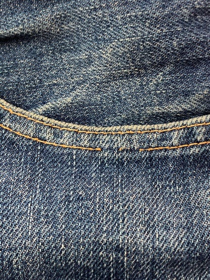 【中古品】【メンズ】 EVISU エヴィス EVISタブ DENIM PANTS エヴィス タブ デニム パンツ メンズ ボトムス ジーパン 156-260709-hu-19-min サイズ：W30 L35 カラー：ブルーインディゴ 万代Net店